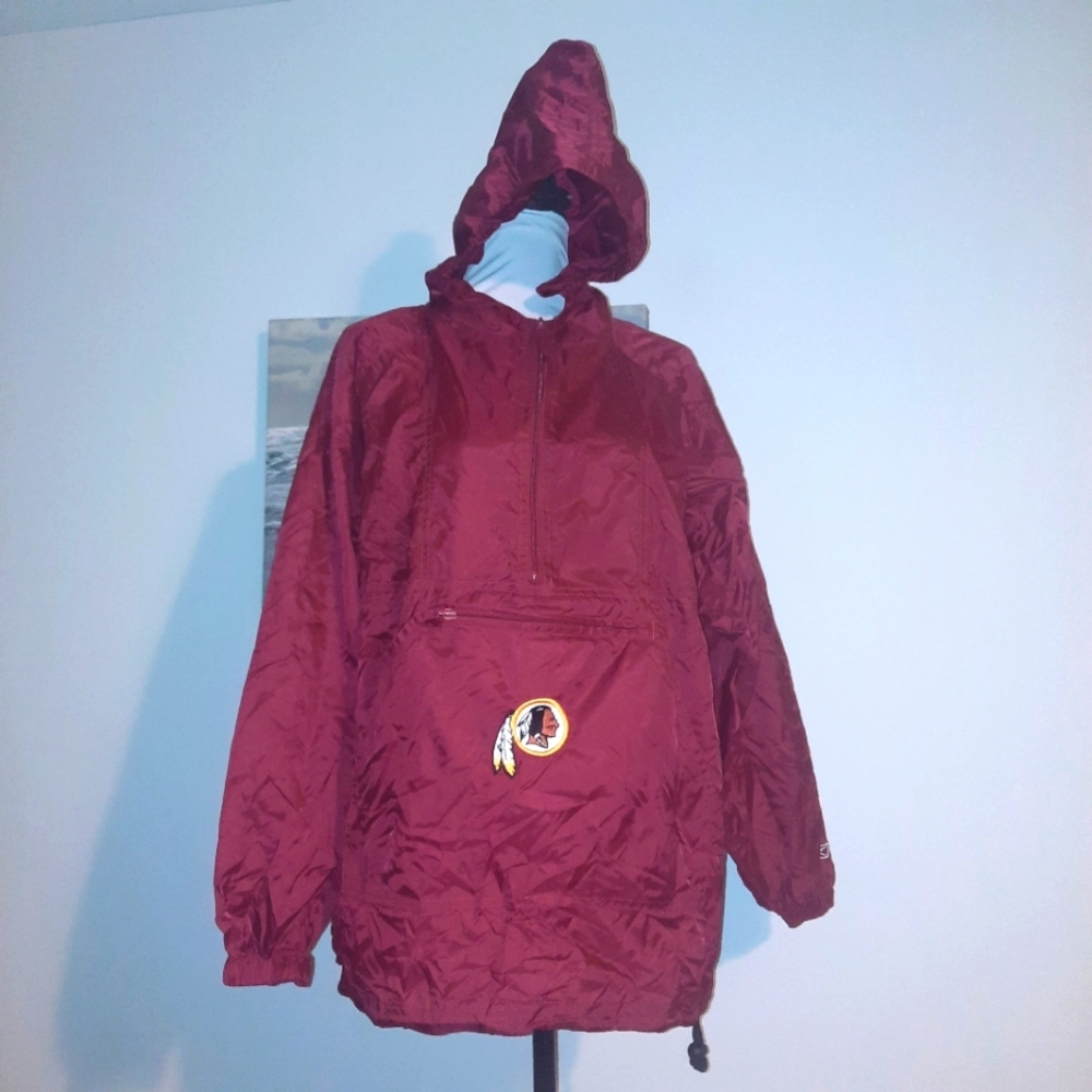 NFL/Reebok hooded windbreaker in pouch